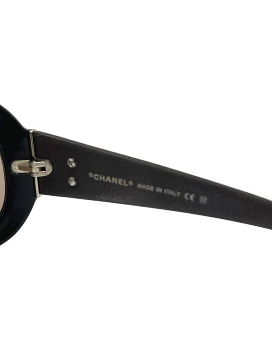 Chanel Sunglasses CC Logo Quilted Acetate Brown Eyewear main image 6